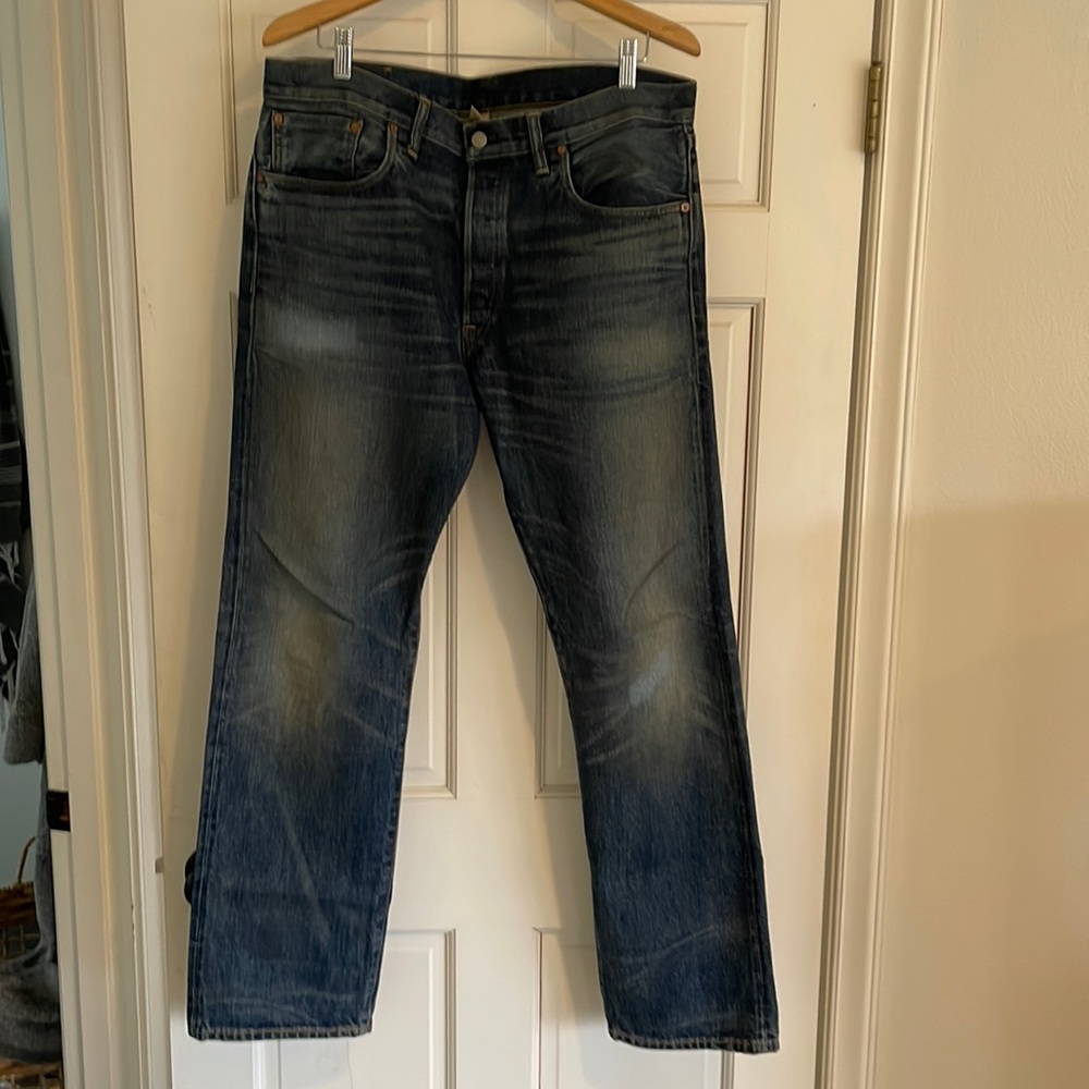 Ralph Lauren Double RL Men's Straight Jeans - Blue